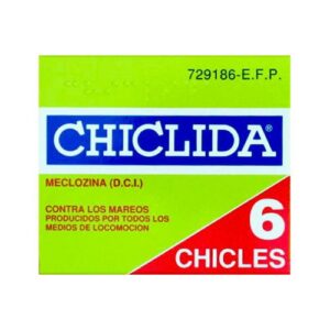CHICLIDA DE 6 CHICLES
