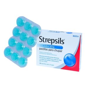 STREPSILS LIDOCAINA 24 PASTILLAS