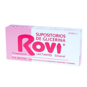 SUP. GLICERINA ROVI LACTANTES X10