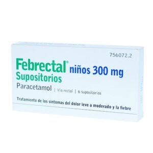 FEBRECTAL 6 SUPOSITORIOS NIÑOS