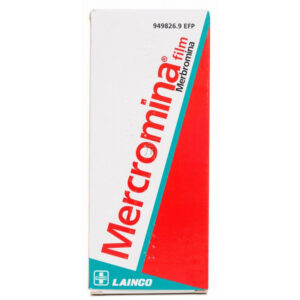 MERCROMINA FILM LAINCO 20 MG/ML SOLUCION TOPI