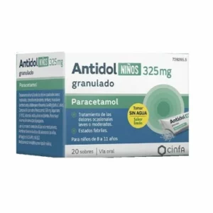 ANTIDOL NIÑOS 325 MG 20 SOBRES GRANULADO ORAL