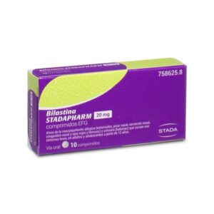 BILASTINA STADAPHARM EFG 20 MG 10 COMPRIMIDOS