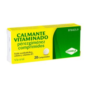 CALMANTE VITAMINADO 20 COMPRIMIDOS EFP