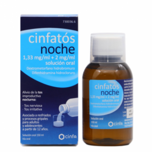 CINFATOSNAIT 1,33 MG/ML + 2 MG/ML SOLUCION ORAL