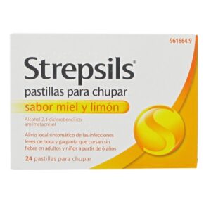 STREPSILS MIEL Y LIMON 24 PASTILLAS