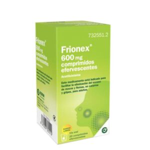 FRIONEX 600 MG 20 COMPRIMIDOS EFERVESCENTES