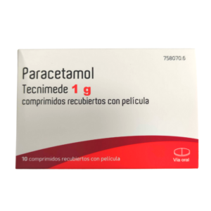 PARACETAMOL TECNIMEDE 1 G 10 COMPRIMIDOS RECU
