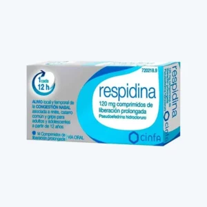 RESPIDINA 120 MG COMPRIMIDOS LIBERACION PROLONGADA