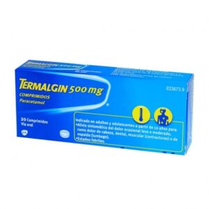 TERMALGIN 20 COMPRIMIDOS